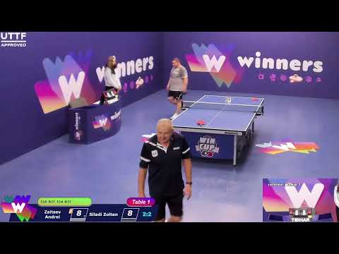 WINners CUP table 1 10.01 Zaitsev Andrei - Siladi Zoltan 14:00