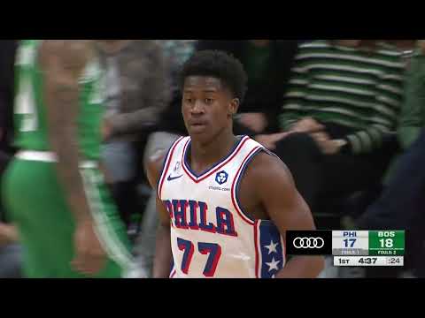 VJ Edgecombe ERUPTS for 14 First Quarter Points UNCUT | October 22, 2025