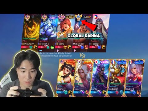 Hoon Met Top Global Karina in A Rank Game..😳