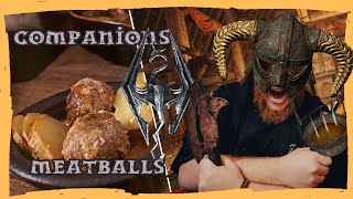 SKYRIM COOKING Episode 4: Companions Meatballs Bake (Eat like a DRAGONBORN)
