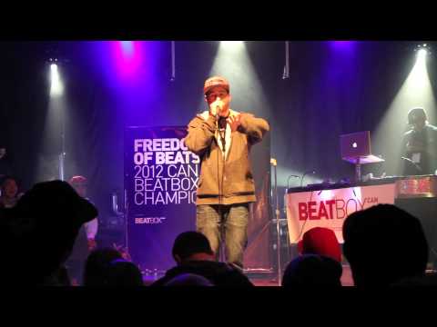 C-Fresh - 2012 Canadian Beatbox Champs - Prelims (Solo Round)