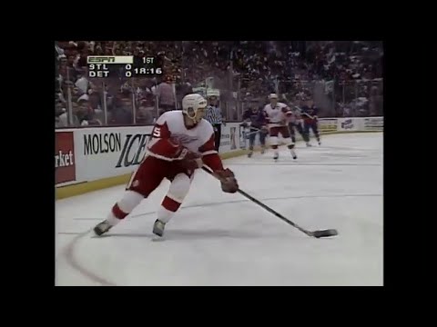 Nicklas Lidstrom Single-Game Spotlight (1996 Western Conference Semis Game 7 vs. St. Louis Blues)