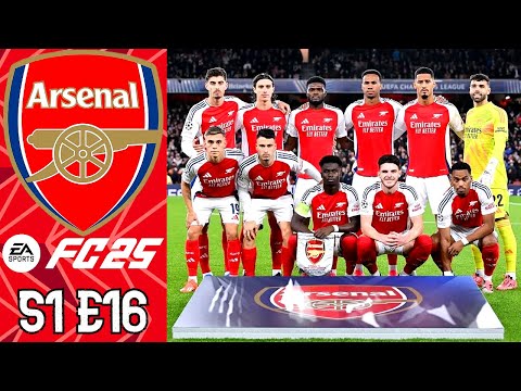 TIME FOR THE UCL SEMI FINALS ! FC 25 ARSENAL CAREER MODE S1 E16