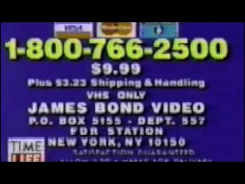 Time Life James Bond video collection - 1990