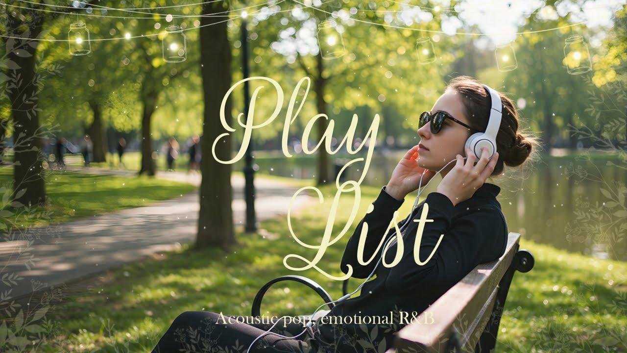 카페 Playlist☕ -  잔잔한 햇살☀️, "힐링이 필요한 당신을 위한 그루브💛 Acoustic R&B"