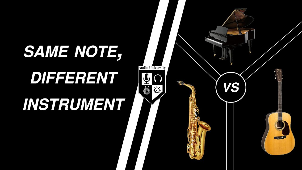 Why Do Instruments Sound Different? Overtones, Harmonics, Envelope, and More...