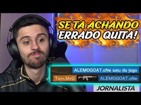 ALEMÃO NÃO AGUENTOU A GAMEPLAY DO PECHITO E QUITOU DO LOBBY! - CASOS DE PRO PLAYERS