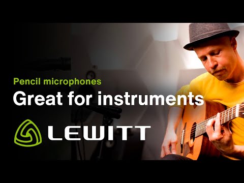 Why pencil mics are great for instrument recording