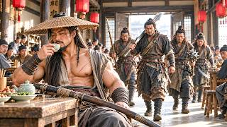 2026 Action Movie: Assassins surround a tea stall—unaware the man drinking is a 