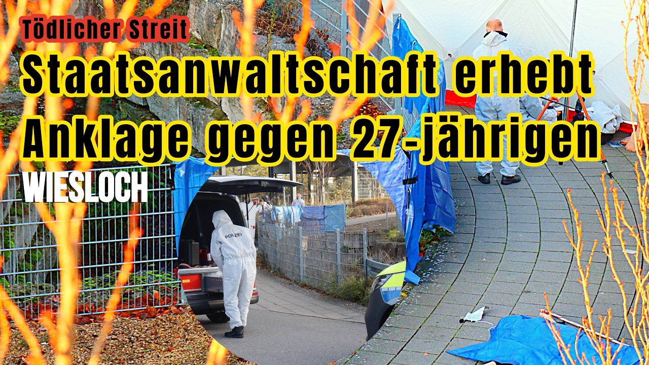 Tödlicher Streit am Bahnhof Wiesloch/Walldorf: Anklage erhoben