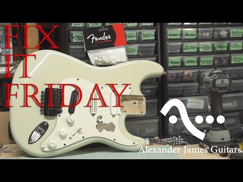 Fender TBX tone control install - Fix it Friday #7 AJG