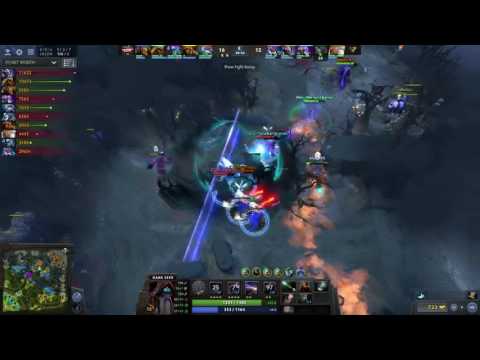 Mski.RR's triple kill leads to a team wipe!  XctN.RR playing Slardar Mineski vs Clutch Gamers at Pro