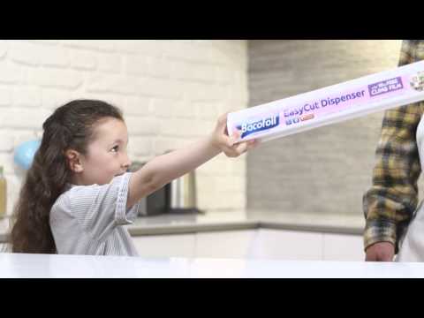 Bacofoil EasyCut Cling Film video
