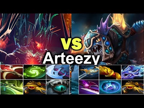 ARTEEZY Terrorblade VS Slark 36 AGI  - 7.20 InsaneGame Play