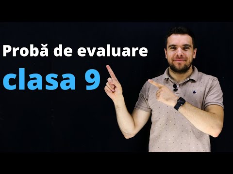 Rezolvăm o probă de evaluare pentru clasa a 9-a | Matematica.md