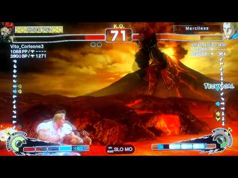SSF4 AE: Vito_Corleone3 (Akuma) vs small_solja_nate (abel)