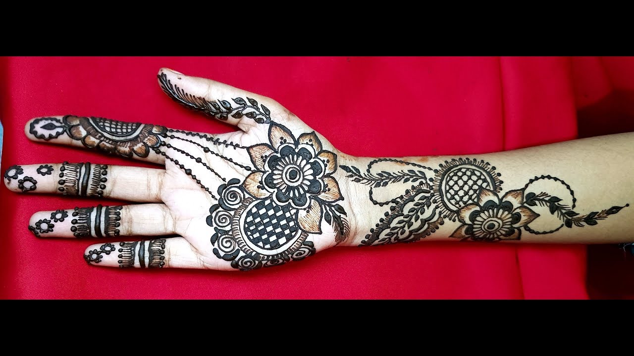 Latest Mehndi Design || Full Hand in side Palm || New Best Cone Mehndi Designs