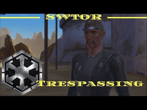 SWTOR ♠ Single Quests: Tatooine - Trespassing (Agent)