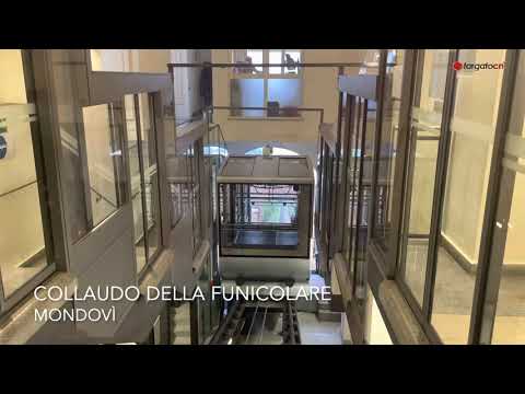 A Mondovì si collauda la funicolare