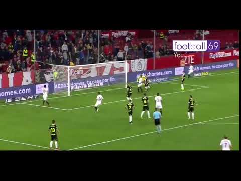 Gol de Ben Yedder # Sevilla [2-0] Cartagena # Copa del Rey  [28/11/2017]