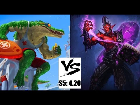 Biggims as Renekton Top vs. Ryze - S5 Preseason Patch 4.20