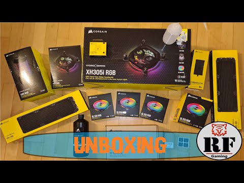 Unboxing II Corsair Hydro X-Series XH305i RGB Custom Wasserkühlung für PC