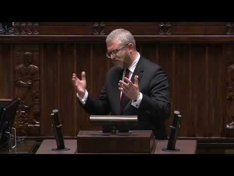 Grzegorz Braun pyta o prawo patentowe i ochronę polskich wynalazków