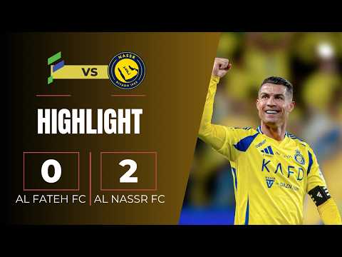 Al Fateh FC vs Al Nassr FC 2-0 - Highlights & Goals - Ronaldo Goal | Feb 2026