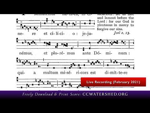 ASH WEDNESDAY • “Immutemur Habitu In Cinere Et Cilicio” (Gregorian Chant)
