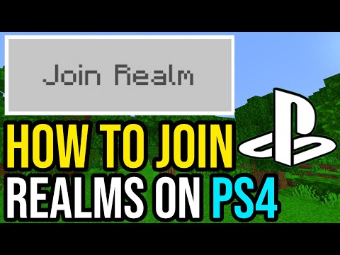 How To Join Realms In Minecraft PS4!