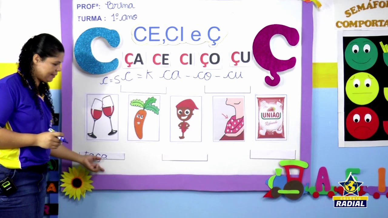 (1°ANO/ AULA 04) Profª Brena Patrícia / Português : Ce, Ci e Ç