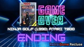 Ninja Golf (1990) Atari 7800 ending [Retro Gaming]