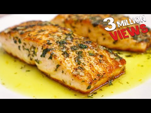 Lachs mit Zitronenbuttersauce # 89