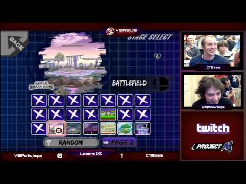 Tipped Off 10 - Losers R5 - VS|Porkchops (Falco) vs. CT|Esam (Samus) - Project M