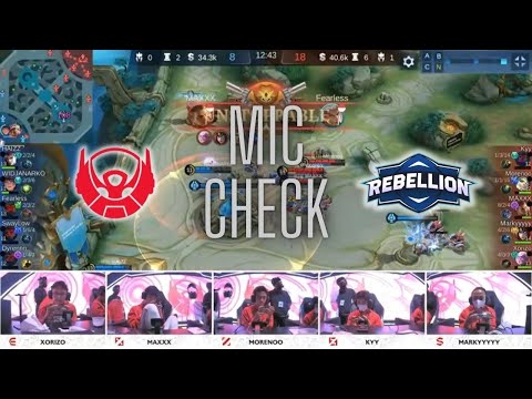 Mic Check Bigetron Alpha vs Rebellion Zion | Mic Check BTR vs RBL Playoff MPL S10