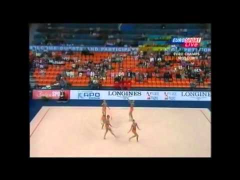 RUSSIA 3 hoops 4 clubs - 2006 Europeans Moscow AA