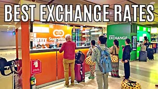 ✅ BANGKOK Suvarnabhumi AIRPORT Best MONEY CHANGERS with Exact Location and Rate Comparison