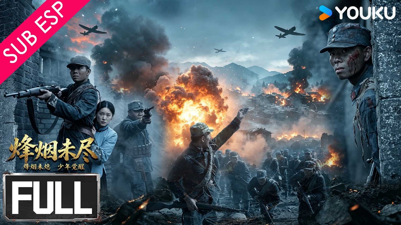 [Película Sub español]  Las hogueras siguen ardiendo | Guerra / Acción / Drama | YOUKU