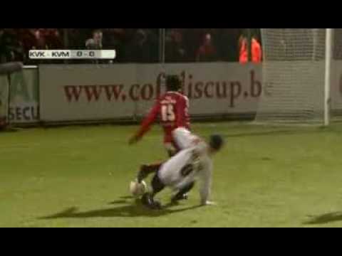 KV Kortrijk - KV Mechelen Kwartfinale Beker van Belgie 2009 lang verslag