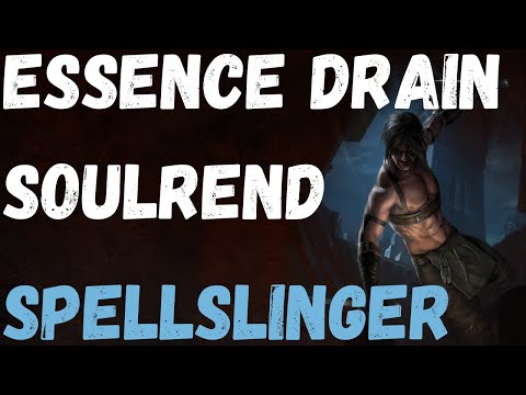 ESSENCE DRAIN SOULREND SPELLSLINGER IS INSANE! Best Build For Clear Speed And Leveling!