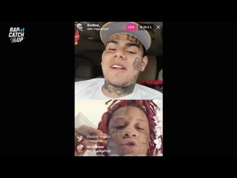 6IX9INE Tells Trippie Redd "FUCK YOU AND YOUR DEAD...
