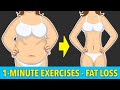 1 MINUTE FAT LOSS EXERCISES FULL BODY CIRCUIT WORKOUT