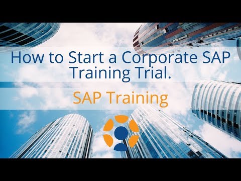 SAP Training - Corporate Training Trial - YouTube