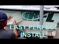 How to Apply Boat Decals and Registration Numbers [Dry Hinge Method]