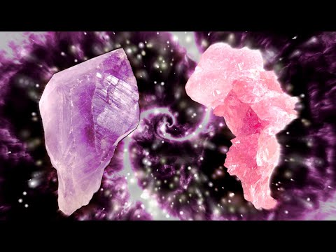 Rose Quartz & Amethyst ENTANGLEMENT [Healing Frequencies - Sound Therapy]