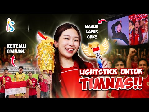 KETEMU PEMAIN TIMNAS ?? LIGHSTICK IRENE SAMPEK DILIAT 1 GBK !!!