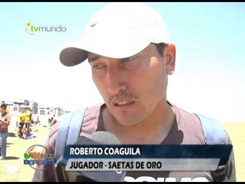 Saetas de Oro - Coaguila: "vamos con todo en esta nacional de la Copa Perú" - Tvmundo Deportes 2013