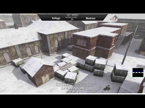 CoD1 Mania Cup #1 Day 3 - ReMagic vs Wondrous harbor, carentan
