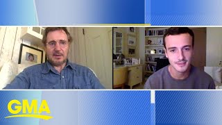 Liam Neeson and son Micheál Richardson talk new film, 'Made in Italy' l GMA video