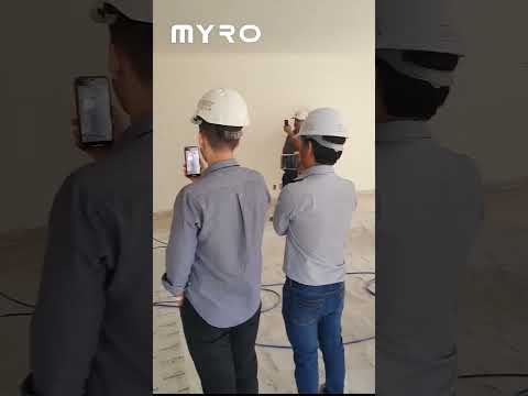Witness the Future of Construction with MYRO, the world’s first automated wall painting robot